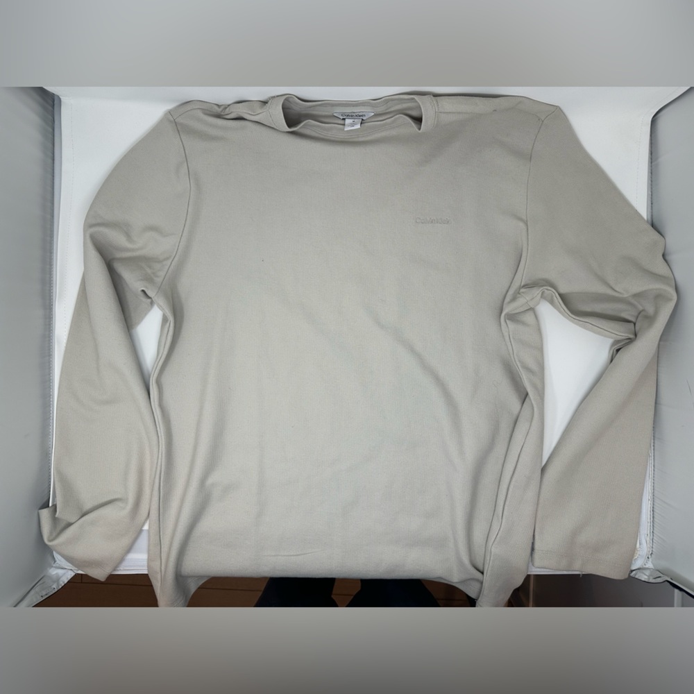 Calvin Klein Beige Men's Sweatshirt